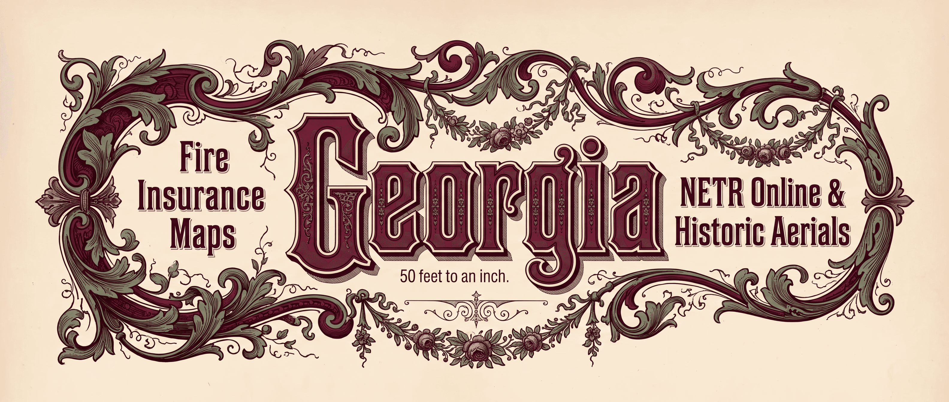 Georigia Fire Insurance Maps