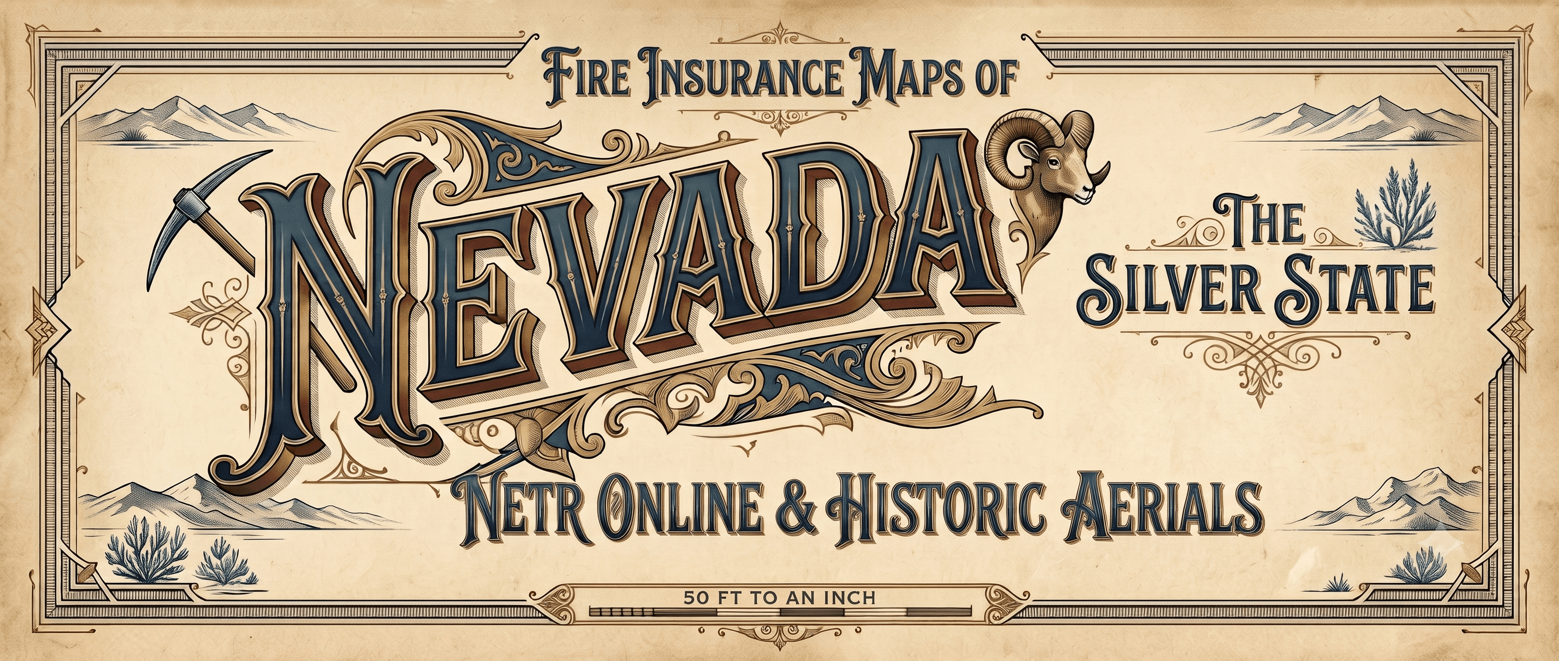 Nevada Fire Insurance Maps