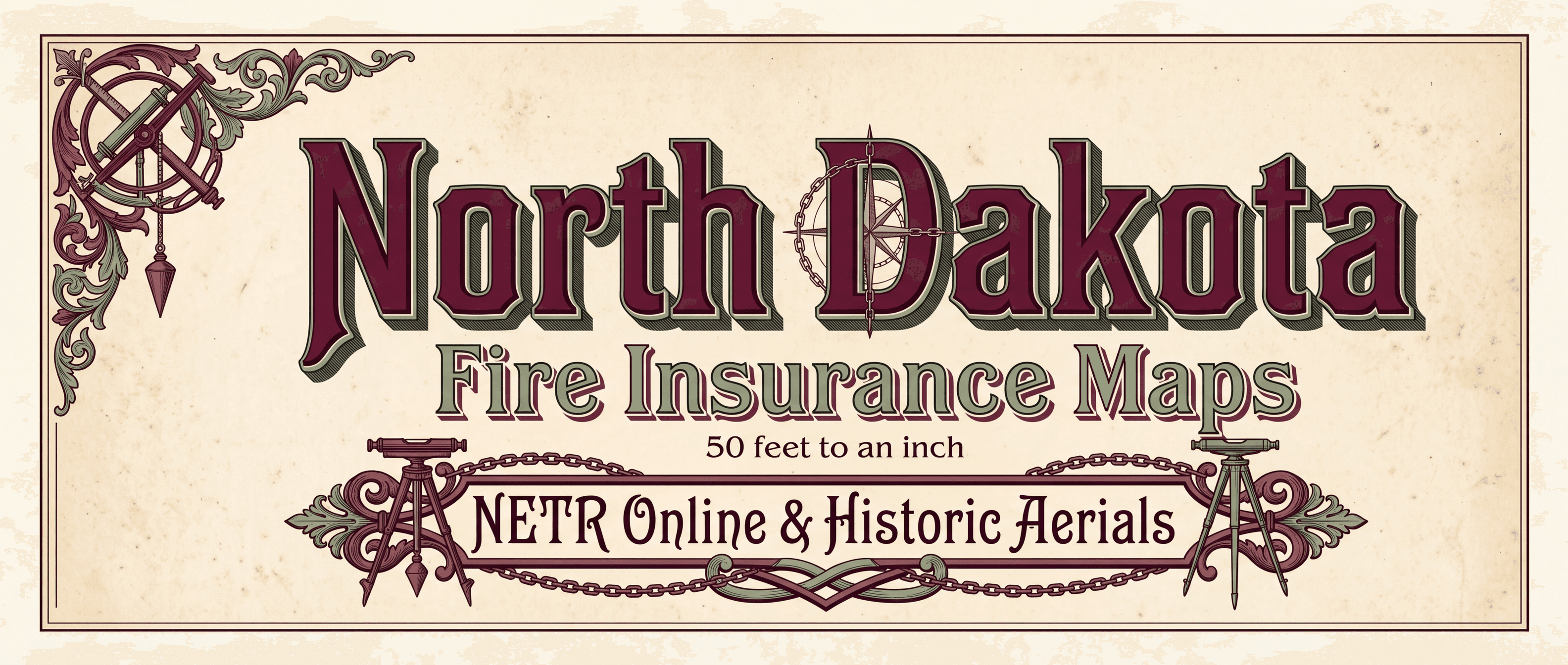 North Dakota Fire Insurance Maps