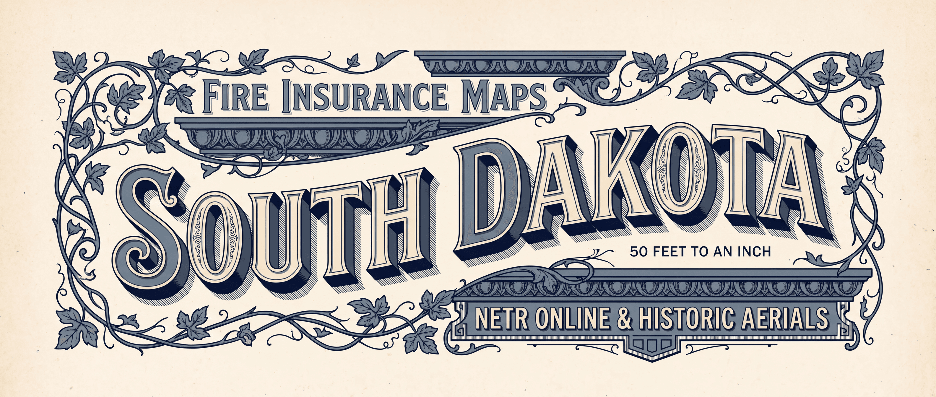 South Dakota Fire Insurance Maps